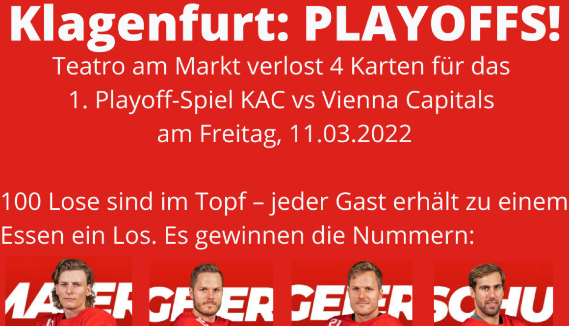 Die 5. Jahreszeit in Klagenfurt PLAYOFFS!