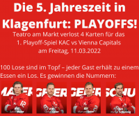 Die 5. Jahreszeit in Klagenfurt PLAYOFFS!