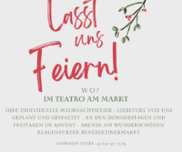 Rot Grün Elegant Kalligraphie Zweig Hochformat Weihnachten Party Essen Einladung (1)