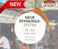 NEUE ÖFFNUNGSZEITEN (Facebook-Post)